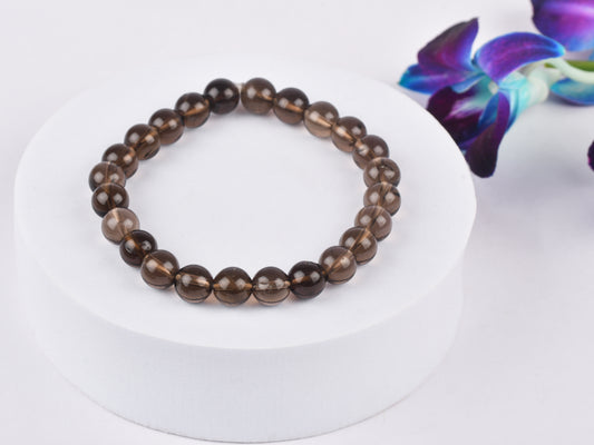 Smoky Quartz crystal used to cleanse negative energy.