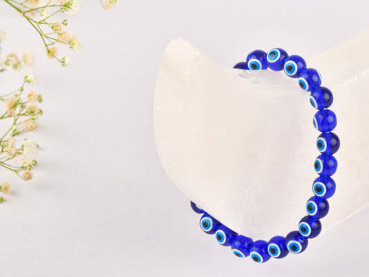 Evil Eye charm designed for spiritual protection and good fortune.